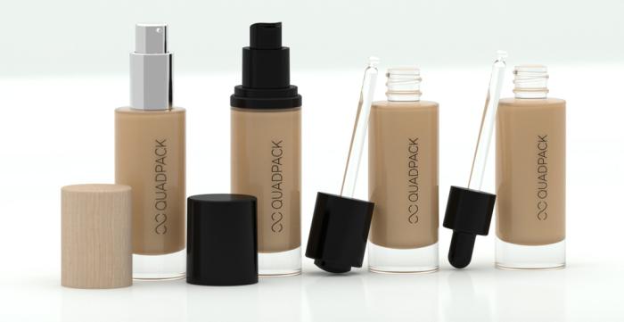 Quadpack's new line for liquid foundation can be tailored to suit